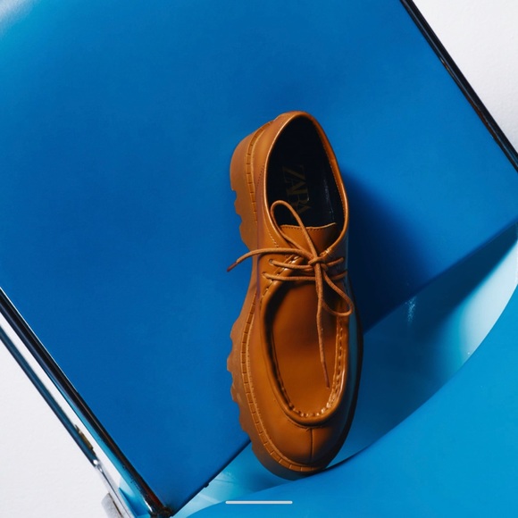 Zara lug sole oxfords Size 38 - Picture 4 of 4